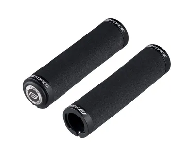Image de Force Grips Foam Straight With Locking Black 22 mm Grips