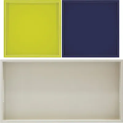 Image de Remember Set de plateaux 'Trias', 3 pcs.