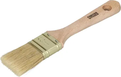Produktbild von Profi Flachpinsel für Ölfarben 40 mm Malerpinsel Pinsel Streichpinsel