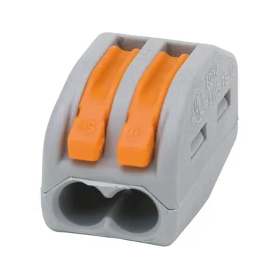 Produktbild von WAGO Klemme 2fach 0,08–4,0 mm² 1 Stück