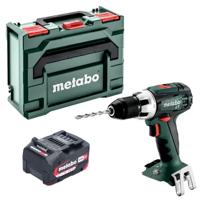 Zdjęcie produktu dla Metabo BS 18 LT akumulatorowa wiertarko-wkrętarka 18 V 60 Nm + 1x akumulator 4,0 Ah + metaBOX - bez ładowarki