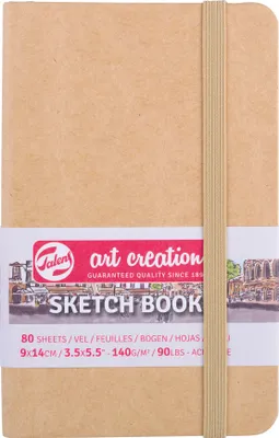 Produktbild von ROYAL TALENS Art Creation Skizzenbuch 90 x 140 mm natur 80 Blatt