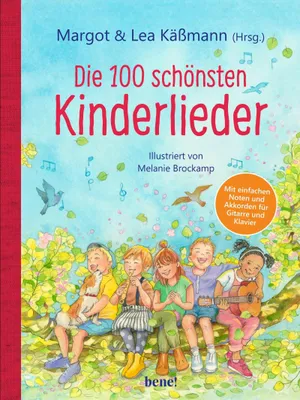 Obrázok produktu pre Die 100 schönsten Kinderlieder - Mit einfachen Noten und Akkorden für Gitarre und Klavier