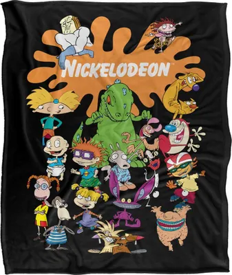 Produktbild von Nickelodeon - Platsch Gruppe Decke, Seidig, Supersoft TV24978 (Einheitsgröße) (Bunt)