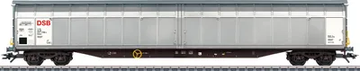 Productafbeelding van Märklin 48057, H0 schuifwandwagen voor goederenvervoer, type Habbins, van de DSB