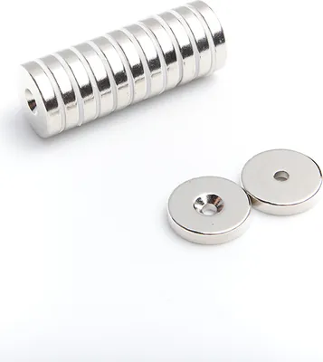 Produktbild von Neodym Magnete Ringmagnete 20x(7x3,5)x4  N38 5 Stück für Schrauben