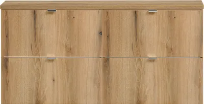 Produktbild von Doppelwaschtisch 120cm, Eiche, NEWPORT-56-OAK