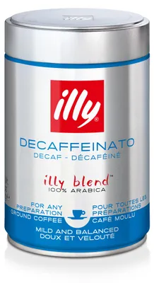 Obrázek produktu pro illy Mletá káva bez kofeinu 250g