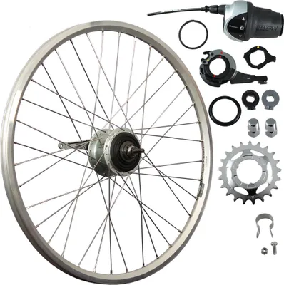 Produktbild von 26 Zoll Hinterrad Zac2000 Hohlkammer geöst Shimano Nexus Inter-8 Rücktritt silber