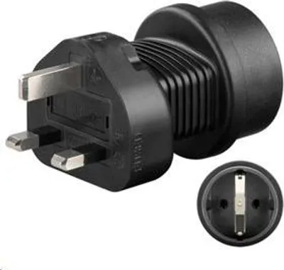 Obrázok produktu pre Microconnect PETRAVEL1, Typ F, Typ F, 230 V, Čierna, Samec/Samica, 38 g