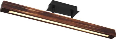 Image de Globo Lighting Plafonnier métal noir mat, LED
