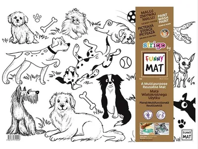 Image de Strigo Creative Mat - Espace de dessin coloré et effaçable pour les enfants !