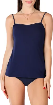 Produktbild von Bellivalini Damen Unterhemd aus Viskose BLV50-218 (Blau, XS )