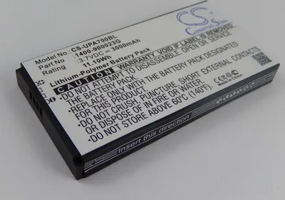 Produktbild von vhbw Akku kompatibel mit Unitech PA700, PA700MCA, PA720 Barcodescanner POS (3000 mAh, 3,7 V, Li-Polymer)