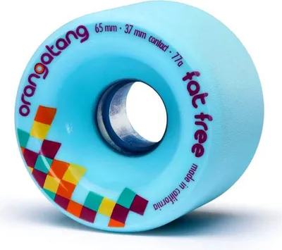 Produktbild von Skateboard-Rollen - Sk8 - Fat Free - 65 mm 77a - Orangatang