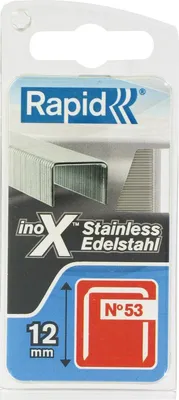 Image de Rapid Tools 40109512 Rapid Feindrahtklammern Typ 53, 12 mm, Kleinpackung