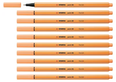 Produktbild von STABILO Fineliner point 88 10er Set verschiedene Farben
