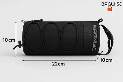 Imagen del producto de Bolsa para manillar de bicicleta, impermeable, con varios compartimentos, ideal para llevar ContiGo!