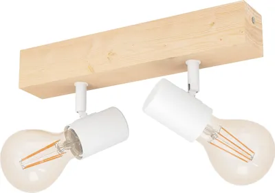 Produktbild von TOWNSHEND 3 Spot - L30 x B5 cm - braun, weiß - 2X60W exkl. - IP20