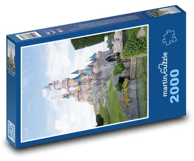 Zdjęcie produktu dla Puzzle 2000 Zamek księżniczki w Disneylandzie - martinpuzzle