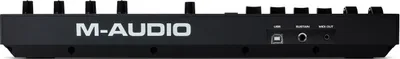 Produktbild von M-AUDIO Oxygen Pro Mini, 32 Schlüssel, Tasten, Drehregler, Schieber, USB, 401 mm, 190 mm, 60 mm