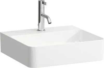 Zdjęcie produktu dla LAUFEN VAL umywalka bez otworu na baterię, z przelewem, 450x420mm, H8152810001091