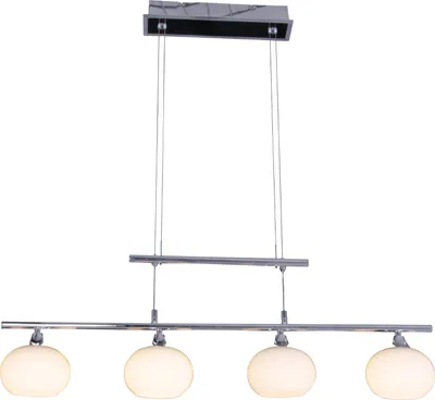 Produktbild von Näve Pendelleuchte, 4flg.; Farbe: chrom, opal, 7037042