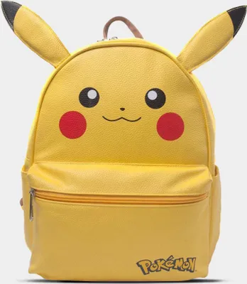 Produktbild von DIFUZED Pokémon - Pikachu Lady Rucksack Gelb, 42 x 31 cm, offiziell lizenziert, verstellbare Schultergurte, für Kinder und Erwachsene, 5,5 Liter