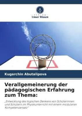Produktbild von Verallgemeinerung der pädagogischen Erfahrung zum Thema: