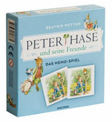 Obrázok produktu pre Peter Hase und seine Freunde - Das Memo-Spiel mit 40 Spielkarten im Spielkarton