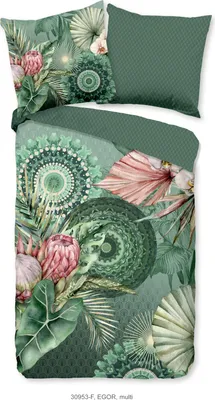 Zdjęcie produktu dla Muller Textiles 30953.99.02, Koc do nakrycia w zestawie, Poszewka na poduszkę dołączona