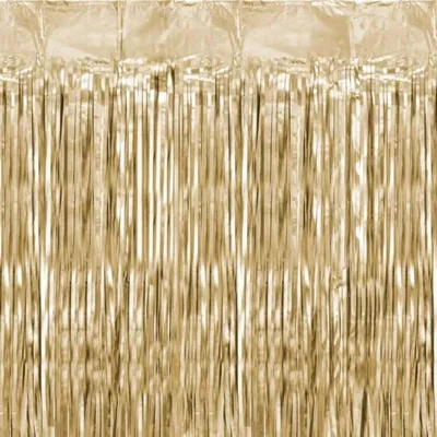 Produktbild von Türvorhang Lametta 100x200cm | Luxusgold
