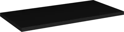 Produktbild von Waschtischplatte 80 cm, schwarz, NEWPORT-56-BLACK
