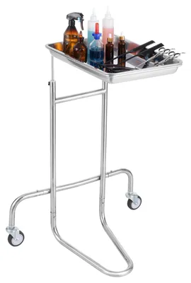 Produktbild von VEVOR Laborwagen Laborhilfswagen aus Edelstahl, Laborwagen mit Einzelablage, mob