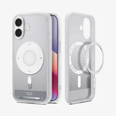Image de Spigen ACS10389, Coque, Apple, iPhone 17, 16 cm (6,3 pouces), Argent