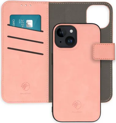 Immagine prodotto di imoshion Custodia pieghevole rimovibile 2-1 per iPhone 15 - Rosa
