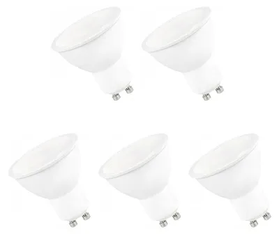 Produktbild von Spectrum GU10 LED Spot Lampe 9W 860lm 6000K Kaltweiß 230V 5 Stück