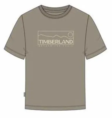 Immagine prodotto di Maglietta a maniche corte Timberland con grafica a contrasto