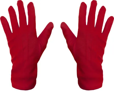 Produktbild von Oblique Unique Handschuhe Herren und Damen Handschuh rot für Fasching Karneval Motto Party Kostüm Accessoire für Halloween