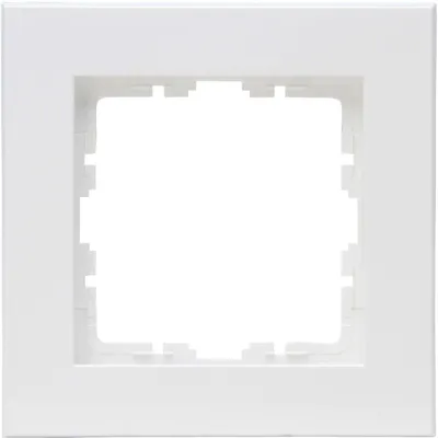 Image de Cadre de recouvrement Kopp HK07 PURE 1f 406829005 blanc pur