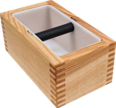 Produktbild von Abschlagbox Esche natur - handgefertigt by HKS