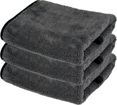 Produktbild von 3 Stück Mach1 Premium Mikrofasertücher mit 600g/m² 40x40 cm in Profiqualität - extrem saugstark und weich – fusselfreie Allzwecktücher für Haushalt, Büro und Auto