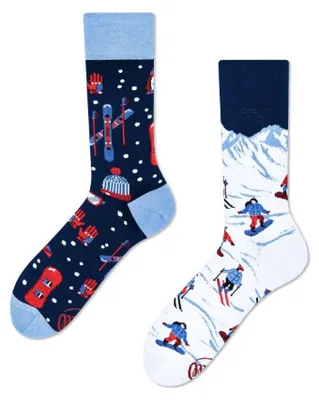 Produktbild von Motivsocken "ALPINE SKI" von Many Mornings.Größe:43-46