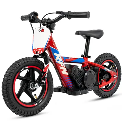 Produktbild von Elektro-Kindermotorrad DNA 12 100W 12 Zoll Electric Laufrad für Kinder 3-6 Jahre Belastbarkeit 50 kg, 2 Fahrstufen, Bis 13 km/h, Offroad-Reifen