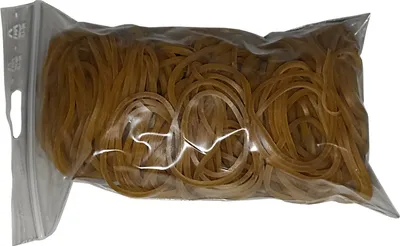 Produktbild von 100 g Gummiringe natur 30 mm Ø 1,5 x 1,5 mm breit