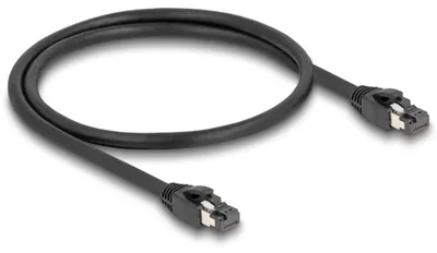 Produktbild von DeLOCK Netzwerkkabel RJ-45 Cat.8.1 S/FTP, bis 40 Gbps, Kabel, (50cm)
