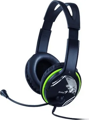 Produktbild von Genius HS-400A, verkabelt, 3,5 mm (1/8"), PC/Spiele, ohraufliegend, 20 - 20000 Hz, Stereophonisch