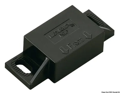 Zdjęcie produktu dla Zamek magnetyczny kątowy czarny Osculati 38.107.46