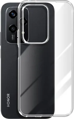 Image de Mayaxess, étui de protection en silicone souple pour Honor 200 Lite, transparent