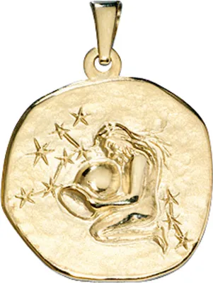 Produktbild von JOBO Anhänger Sternzeichen Wassermann 333 Gold Gelbgold